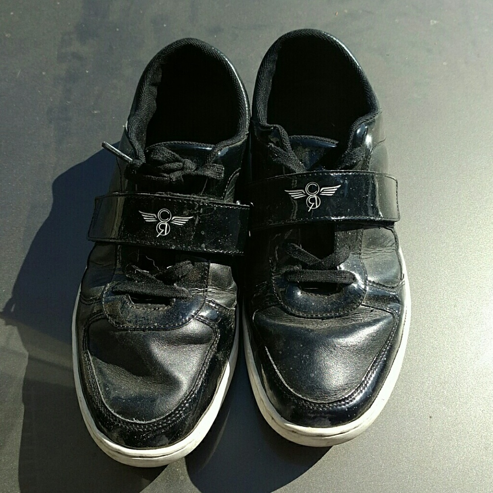 Creative recreation pinelli patent black low top